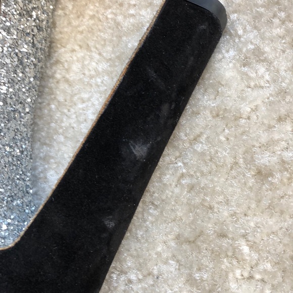 Miu Miu Platform Glitter Heels - Picture 5 of 6